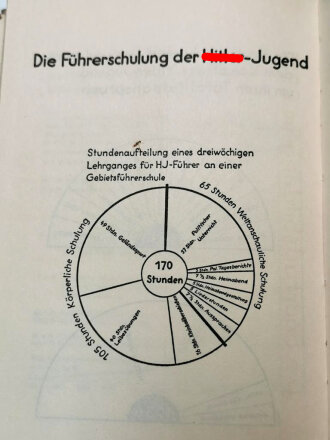 "Die Hitler-Jugend" Idee und Gestalt von Baldur von Schirach, datiert 1934, 237 Seiten, im Schutzumschlag, gebraucht