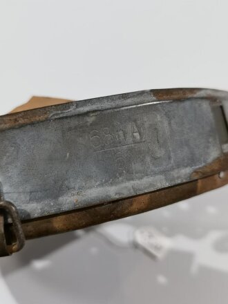 Stahlhelm Innenfutter Wehrmacht für Glockengrösse 68 datiert 1940. Gebraucht