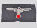 Waffen-SS, Armadler für Mannschaften, Weißer Adler auf schwarzen Hintergrund, für die Feldbluse