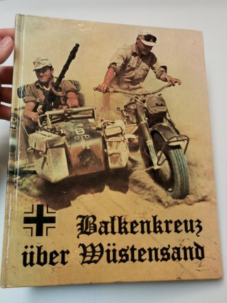 "Balkenkreuz über Wüstensand"...