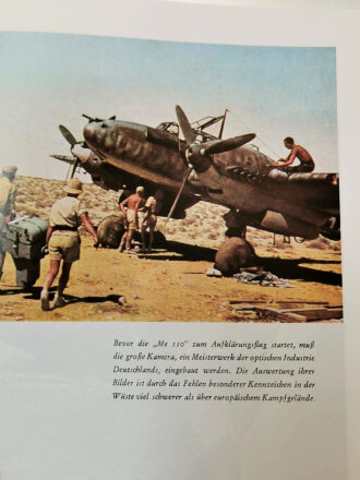 "Balkenkreuz über Wüstensand" Farbbilderwerk vom Deutschen Afrikakorps, 159 Seiten, gebraucht, Nachdruck von 1943