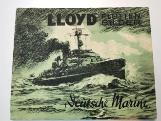 Sammelbilderalbum Lloyd Flottenbilder "Deutsche Marine" komplett