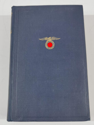 Adolf Hitler " Mein Kampf", blaue Ganzleinenausgabe von 1942