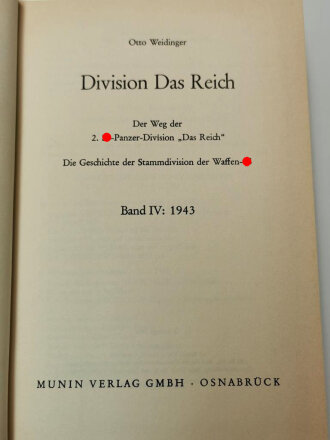 "Division Das Reich der Weg der 2....