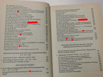 "Division Das Reich der Weg der 2. SS-Panzer-Division 1943 Teil IV", 456 Seiten, ca DIN A5, gebraucht