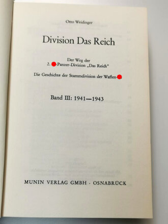 "Division Das Reich der Weg der 2....