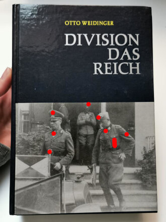 "Division Das Reich der Weg der 2. SS-Panzer-Division 1941-1943 Teil V", 621 Seiten, ca DIN A5, gebraucht