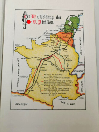 "Division Das Reich der Weg der 2. SS-Panzer-Division 1940-1941 Teil II", 557 Seiten, ca DIN A5, gebraucht