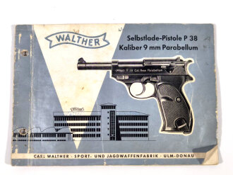 Deutschland nach 1945, Pappschachtel für Pistole P38 von Walther
