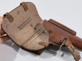 Luftwaffe, Pistolentasche für Pistole 37M ( Ungarisch Femaru) Kal.7,65. Gebraucht, datiert 1943