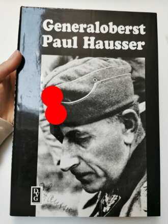 "Generaloberst Paul Hausser", 171 Seiten, DIN A4, gebraucht