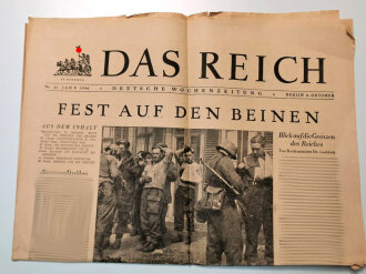"Das Reich" Deutsche Wochenzeitung Nr. 41,  vom 8. Oktober 1944, gefaltet