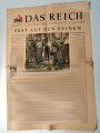 "Das Reich" Deutsche Wochenzeitung Nr. 41,  vom 8. Oktober 1944, gefaltet