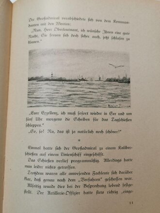 "Splissen und Knoten" - heiteres aus der kaiserlichen Marine, datiert 1931, 211 Seiten, gebraucht, DIN A5,