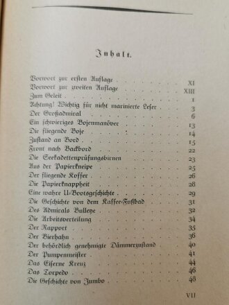 "Splissen und Knoten" - heiteres aus der kaiserlichen Marine, datiert 1931, 211 Seiten, gebraucht, DIN A5,