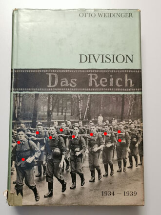 "Division Das Reich der Weg der 2. SS-Panzer-Division 1934-1939 Teil I" 360 Seiten, gebraucht, DIN A5