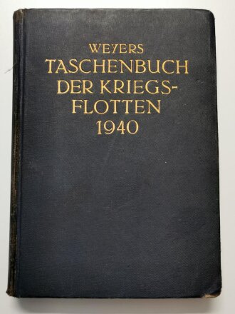 "Taschenbuch der Kriegsflotten 1940", ca. 500...