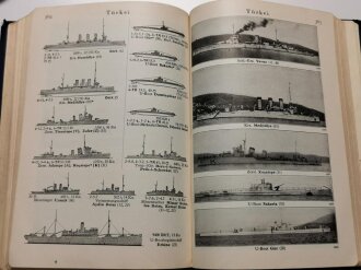 "Taschenbuch der Kriegsflotten 1940", ca. 500 Seiten, gebraucht, ca. DIN A6,