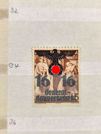 Drittes Reich, Luxemburg, Ukraine, umfangreiche Sammlung Briefmarken