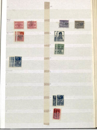 Drittes Reich, Luxemburg, Ukraine, umfangreiche Sammlung Briefmarken