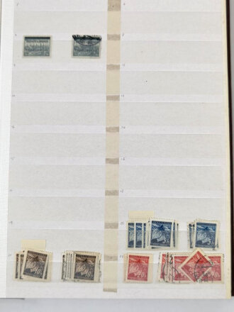 Drittes Reich, Luxemburg, Ukraine, umfangreiche Sammlung Briefmarken