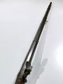 Frankreich, Steinschloßgewehr Modell Royale St.Etienne, Gesamtlänge 136,5 cm Kaliber  17,5 mm, Gewicht 4 kg, Lauf mit ELG ( Belgien ) markiert, Schloßmarkierung noch lesbar, Abzugsbügel rund, alle Beschläge gestempelt, wohl für deutschen Kleinstaat,