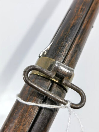 Württemberg, Perkussionsgewehr für Bürgerwehr 1848,  Königliche Württembergische Gewehrfabrik Oberndorf Kaliber 17,1mm, Gesamtlänge 142 cm, Messingbeschläge, Hahnschraube fehlt