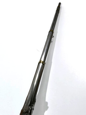 Württemberg, Perkussionsgewehr für Bürgerwehr 1848,  Königliche Württembergische Gewehrfabrik Oberndorf Kaliber 17,1mm, Gesamtlänge 142 cm, Messingbeschläge, Hahnschraube fehlt