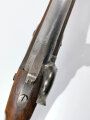 Württemberg, Perkussionsgewehr für Bürgerwehr 1848,  Königliche Württembergische Gewehrfabrik Oberndorf Kaliber 17,1mm, Gesamtlänge 142 cm, Messingbeschläge, Hahnschraube fehlt