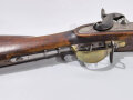 Württemberg, Perkussionsgewehr für Bürgerwehr 1848,  Königliche Württembergische Gewehrfabrik Oberndorf Kaliber 17,1mm, Gesamtlänge 142 cm, Messingbeschläge, Hahnschraube fehlt