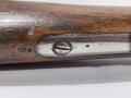 Württemberg, Perkussionsgewehr für Bürgerwehr 1848,  Königliche Württembergische Gewehrfabrik Oberndorf Kaliber 17,1mm, Gesamtlänge 142 cm, Messingbeschläge, Hahnschraube fehlt