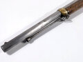 Baden, Artilleriekarabiner M 1816/40/50 U/M,von Steinschloß auf Perkussion aptiert, Laufmarke von 1812, Piston fehlt,Oberringfeder defekt