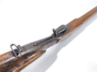 Schützengewehr P.Kenntner Heidenheim, ähnlich schweitzer " Carabin federale " Modell 1864 ,Perkussion mit funktionsfähigem Stecher,Quadrantenvisier ,  Cal 9,6 mm,Laufkeil und Diopter fehlen,