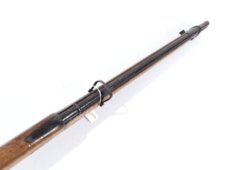 Schützengewehr P.Kenntner Heidenheim, ähnlich schweitzer " Carabin federale " Modell 1864 ,Perkussion mit funktionsfähigem Stecher,Quadrantenvisier ,  Cal 9,6 mm,Laufkeil und Diopter fehlen,