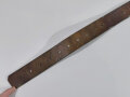 Eindornkoppel , höchstwahrscheinlich Deutsch 1.Weltkrieg. Eiserne Schnalle, Gesamtlänge 115cm