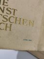 6 Ausgaben " Die Kunst im Deutschen Reich" Die Bindung jeweils defekt