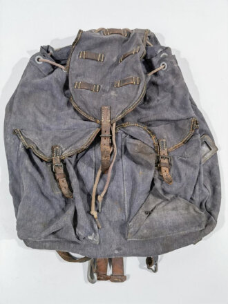 Luftwaffe, Rucksack datiert 1942. getragenes Stück