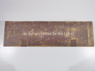 Kleiner Vorratskasten für MG Lafette 42" brauner ! Originallack