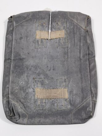 Tasche für die Gasplane der Wehrmacht. Gummierte Ausführung, datiert 1941