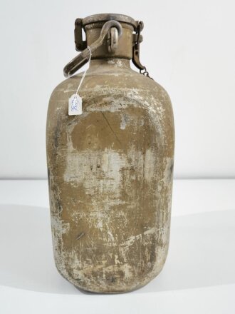 10 Liter Trinkwasser Kanne Wehrmacht. Originallack