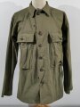 U.S. WWII Jacket, HBT, with gas flap, unused, no label