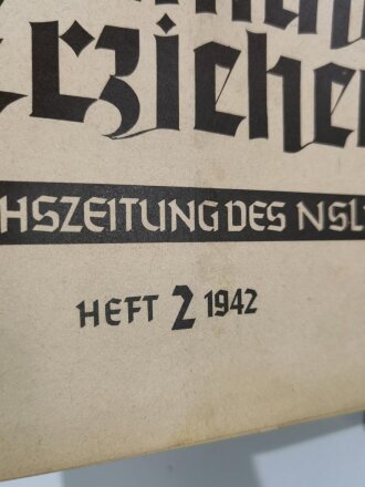 " Der Deutsche Erzieher" 12 Ausgaben der Reichszeitung des NSLB ( NS Lehrerbund )