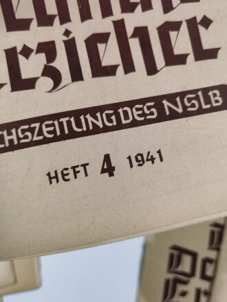 " Der Deutsche Erzieher" 12 Ausgaben der Reichszeitung des NSLB ( NS Lehrerbund )