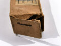 Schachtel für "16 Pistolenpatronen 08" datiert 1943
