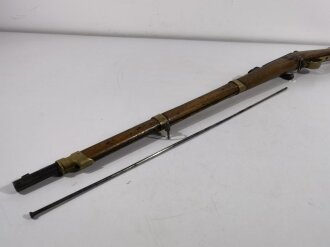 Frankreich,  Zündnadelkarabiner  Modell Chassepot,Manufactur Imperial de St.Etienne 1870, nummerngleicht, Schloß komplett, Funktion nicht geprüft