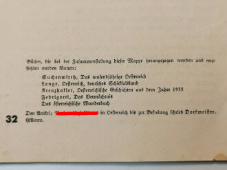 "Ein Volk Ein Reich Ein Führer ", Die Mädelschaft, Sonderausgabe April/Mai 1938 Folge 4/5, DIN A5, 32 Seiten
