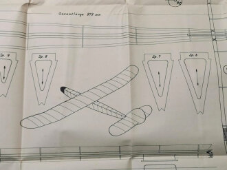 "Bauplan-Sammlung erprobter Flugmodelle Nr. 2 Segelflugmodell Baby" gebraucht