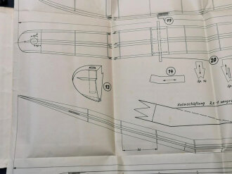 "Bauplan-Sammlung erprobter Flugmodelle Nr. 2 Segelflugmodell Baby" gebraucht