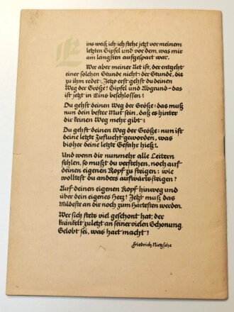 "Landdienst der Hilter Jugend", Landdienstbrief des Gebietes Westfalen-Nord, Folge 2 April 1944, A5