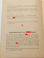 "Führerinnendienst des Gebietes Niederdonau" Jungmädel, Jänner 1944, DIN A5
